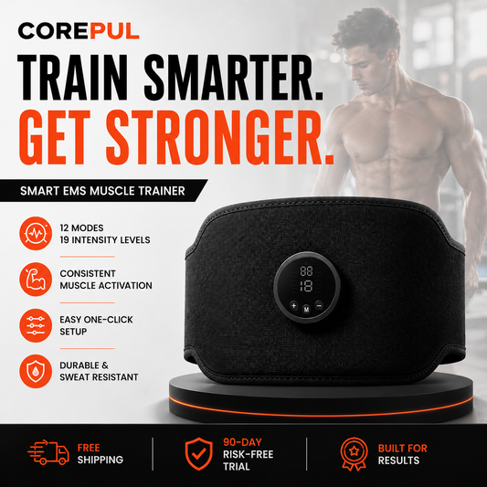 CorePul™ EMS Muscle Training Belt