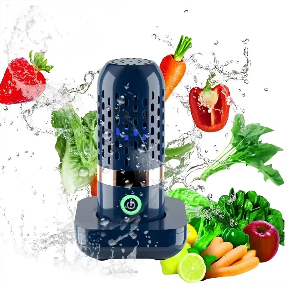 Portable Fruit & Vegetable Cleaning Machine – 3000mAh Rechargeable