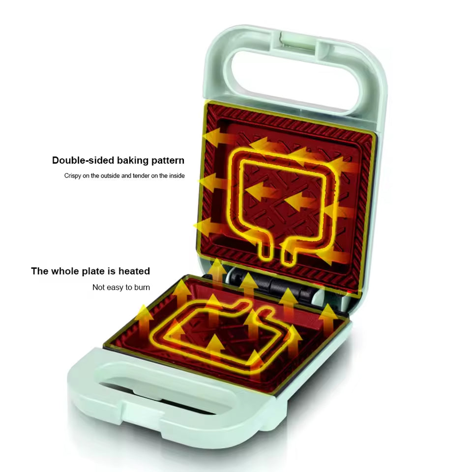 Electric Sandwich Maker – Non-Stick Egg & Toaster Press
