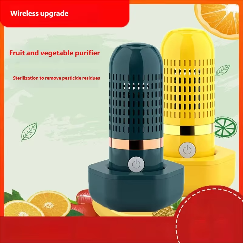 Portable Fruit & Vegetable Cleaning Machine – 3000mAh Rechargeable